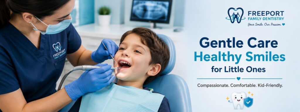 Dental fillings for kids in Freeport